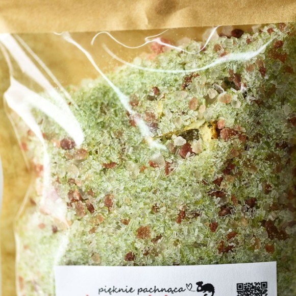 KAMELEON KULINARNY sól do kąpieli ŚWIĄTECZNA 200g pięknie