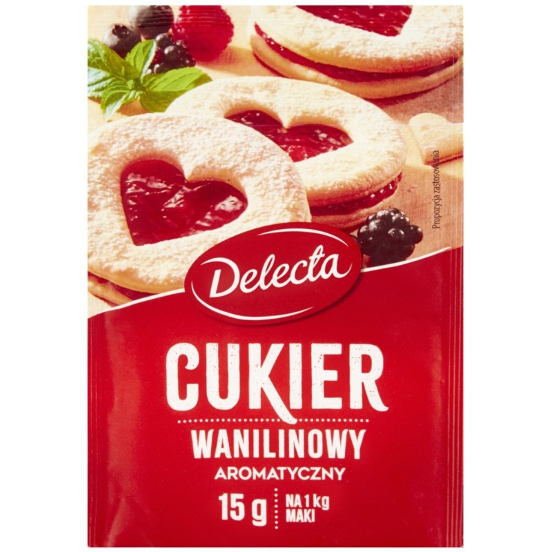 Delecta CUKIER WANILINOWY aromatyczny 15g