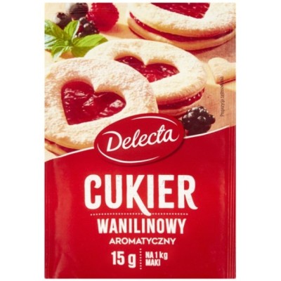 Delecta CUKIER WANILINOWY aromatyczny 15g
