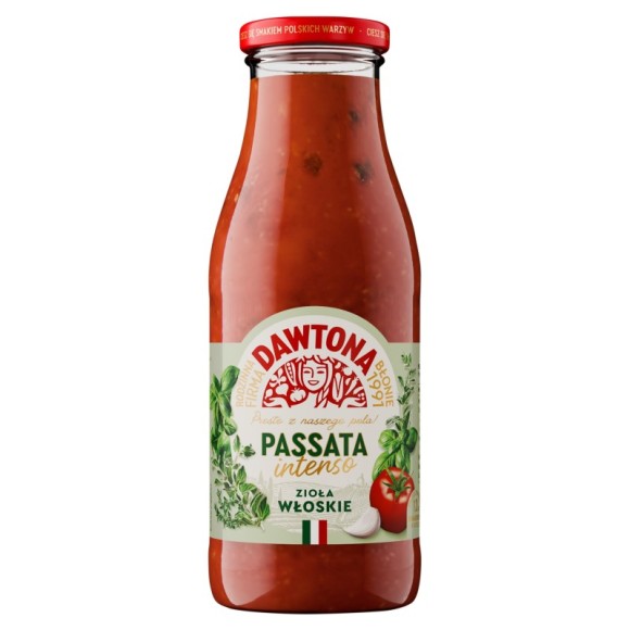 PASSATA INTENSO ZIOŁ WŁOSKIE POMIDORY Bazylia Oregano
