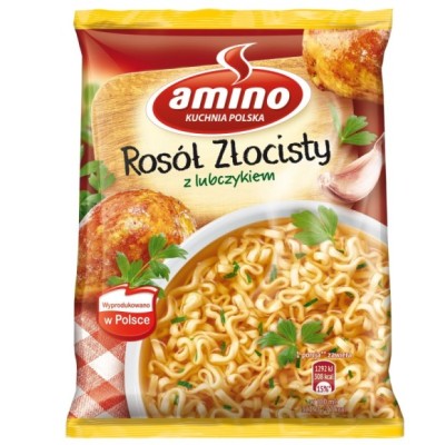 AMINO zupa ROSÓŁ ZŁOCISTY 57g