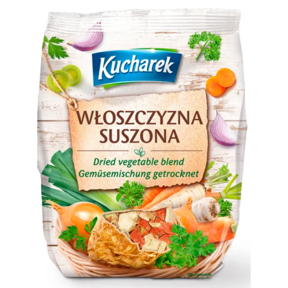 Kucharek WŁOSZCZYZNA SUSZONA tylko WYSELEKCJONOWANE WARZYWA
