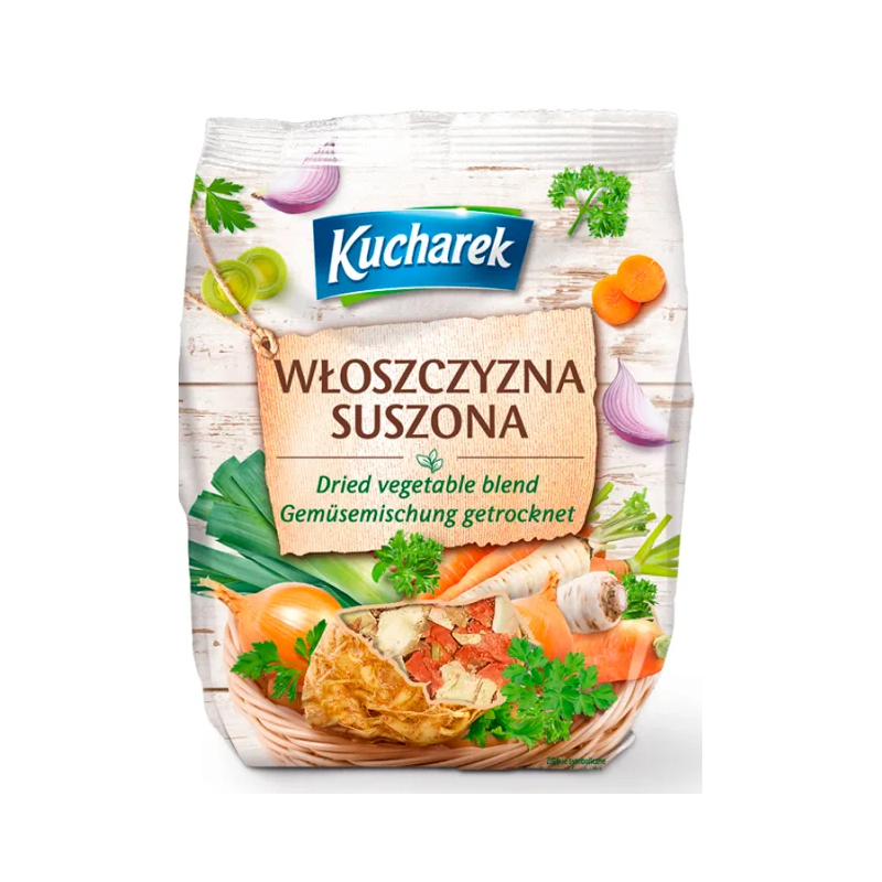 Kucharek WŁOSZCZYZNA SUSZONA tylko WYSELEKCJONOWANE WARZYWA
