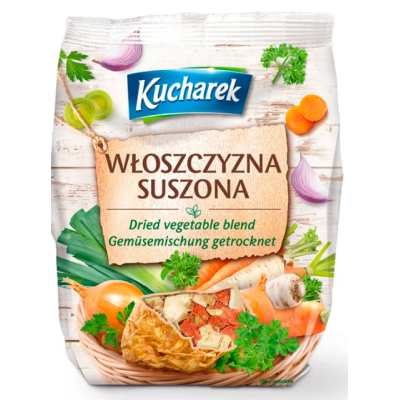 Kucharek WŁOSZCZYZNA SUSZONA tylko WYSELEKCJONOWANE WARZYWA