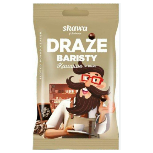 Skawa DRAŻE BARISTY o smaku KAWOWYM kawa w POLEWIE 70G