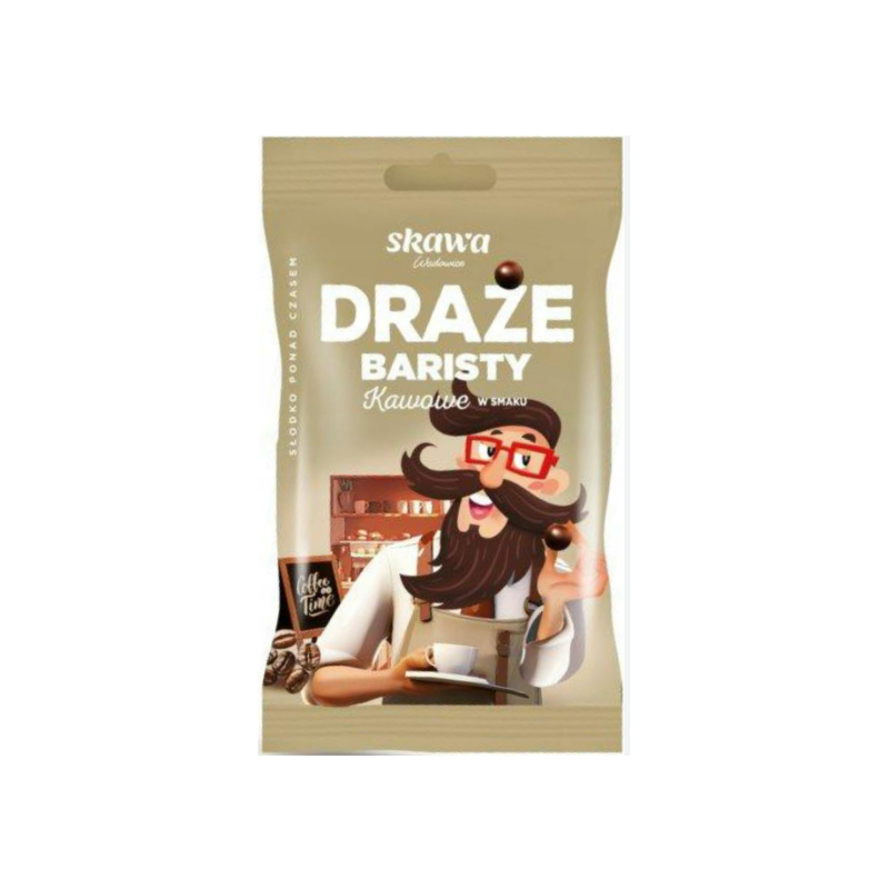 Skawa DRAŻE BARISTY o smaku KAWOWYM kawa w POLEWIE 70G
