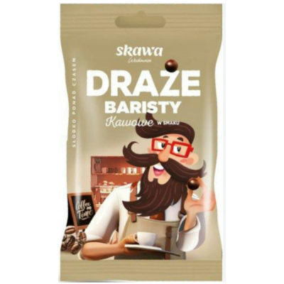 Skawa DRAŻE BARISTY o smaku KAWOWYM kawa w POLEWIE 70G