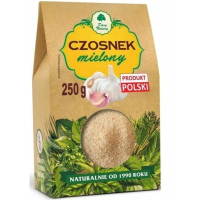 Dary Natury CZOSNEK MIELONY przyprawa podlaska 250g