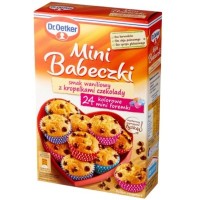Dr.Oetker MINI BABECZKI wanilIa z czekoladą KOLOR. FOREMKI