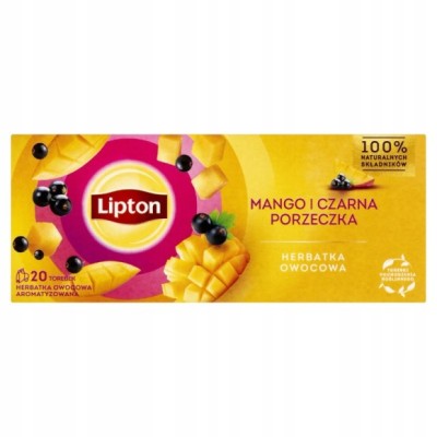 Lipton HERBATA OWOCOWA AROMATYZOWANA ekspresowa MANGO