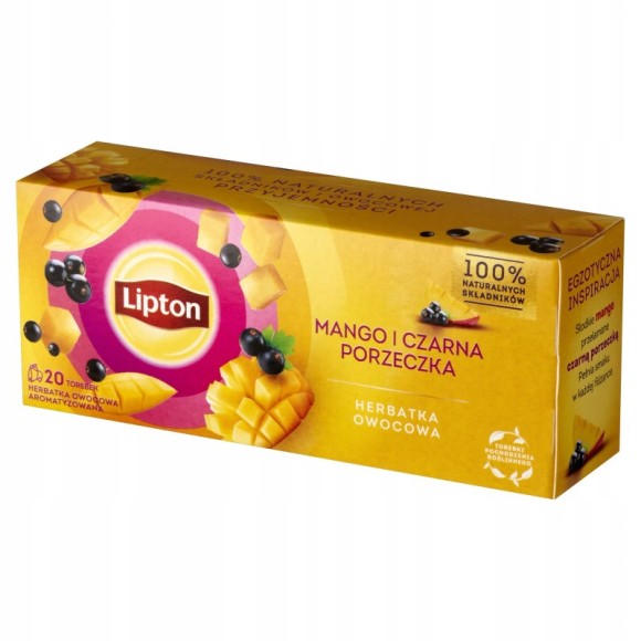 Lipton HERBATA OWOCOWA AROMATYZOWANA ekspresowa MANGO