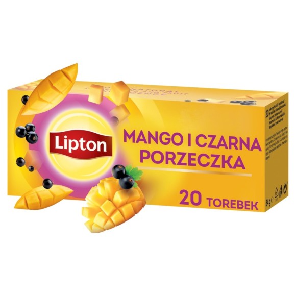 Lipton HERBATA OWOCOWA AROMATYZOWANA ekspresowa MANGO