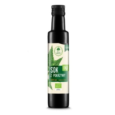Dary Natury SOK Z POKRZYWY eko 250ml wsparcie ANEMIA SKÓRA