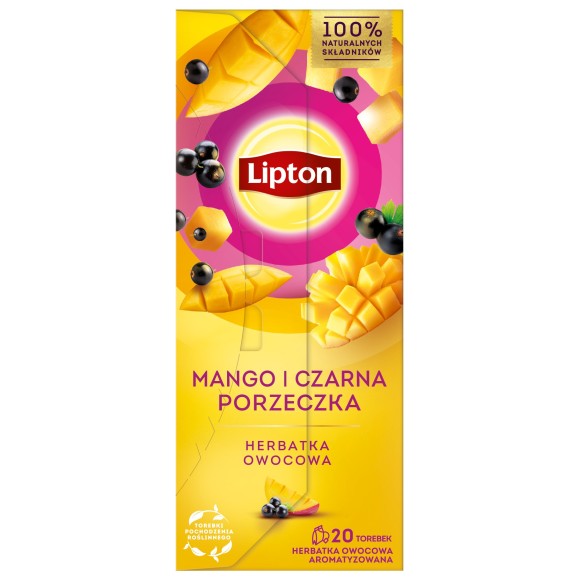 Lipton HERBATA OWOCOWA AROMATYZOWANA ekspresowa MANGO