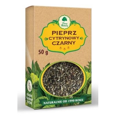 Dary Natury PIEPRZ CYTRYNOWY CZARNY BEZ CHEMII 50g kartonik
