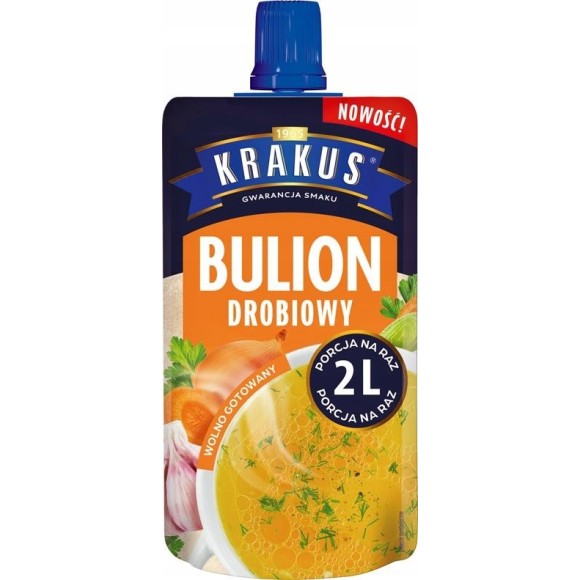 KRAKUS BULION DROBIOWY W PŁYNIE wolnogotowany na 2L 100G
