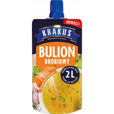 KRAKUS BULION DROBIOWY W PŁYNIE wolnogotowany na 2L 100G