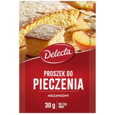 Delecta PROSZEK DO PIECZENIA 30g duże opakowanie