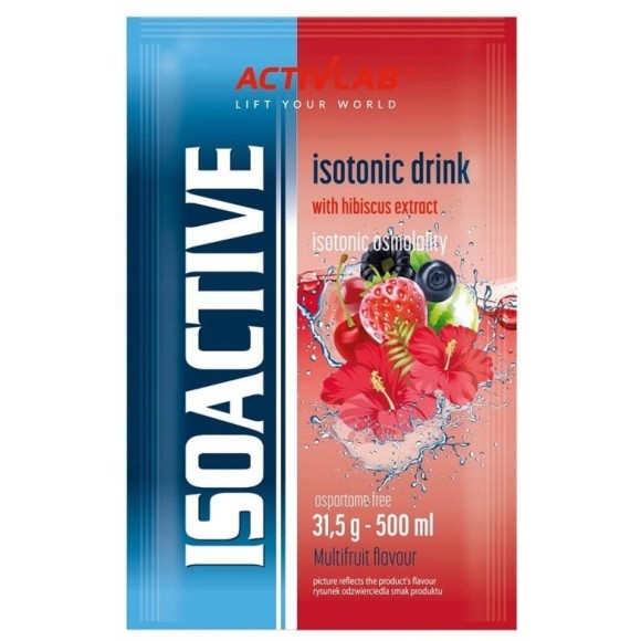 ISOACTIVE Izotonik WIELOOWOCOWY  31,5g 1 sztuka nr16