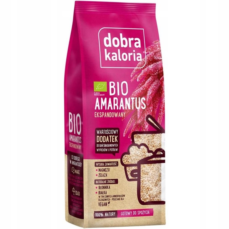 DOBRA KALORIA - AMARANTUS EKSPANDOWANY BIO 120g