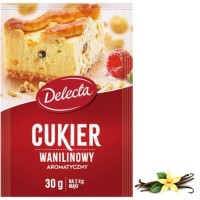 DELECTA CUKIER WANILINOWY AROMATYCZNY 30G duże na 2KG mąki