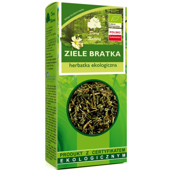 Dary Natury BRATEK ZIELE eko fiołek trójbarwny 50g