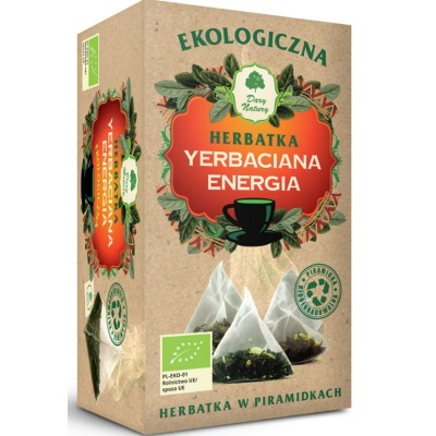Dary Natury HERBATKA YERBACIANA energia EKO 22,5G 15