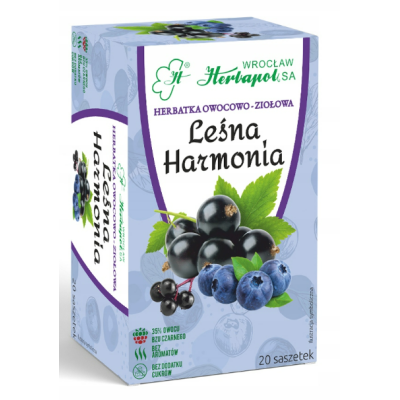 Herbapol LEŚNA HARMONIA herbata owocowo ziołowa 20szt x 3g