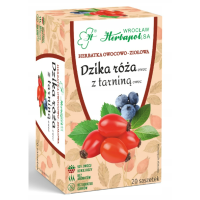Herbapol DZIKA RÓŻA z TARNINĄ herbata owocowo ziołowa 20szt