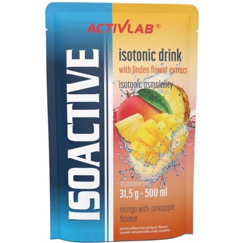 ISOACTIVE Izotonik MANGO ANANAS 31,5g 1 sztuka nr15
