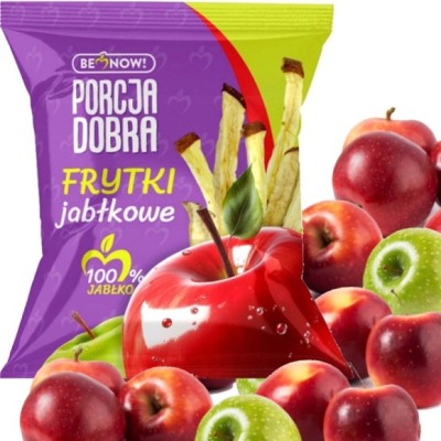 Porcja Dobra FRYTKI jabłkowe 18g - 100% jabłko SME OWOCE