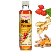 Polska Róża SHOT NA ODPORNOŚĆ Owoc Róży Kurkuma Imbir 250ml