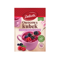 Delecta OWOCOWY KUBEK KISIEL INSTANT owoce leśne