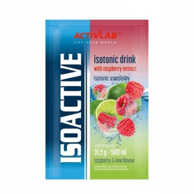 ISOACTIVE Izotonik MALINA LIMONKA  31,5g 1 sztuka nr14