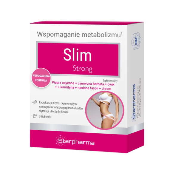 Starpharma SLIM STRONG wsparcie PRAWIDŁPOWY MERABOLIZM