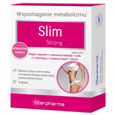 Starpharma SLIM STRONG wsparcie PRAWIDŁPOWY MERABOLIZM