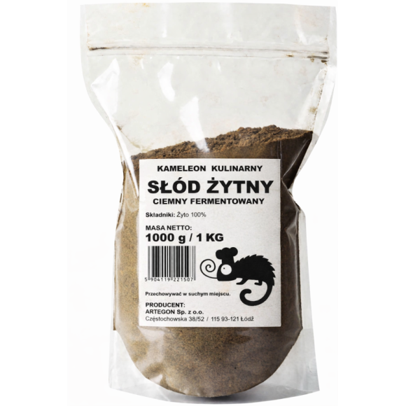 KAMELEON KULINARNY SŁÓD ŻYTNI CIEMNY fermentowany 1kg do