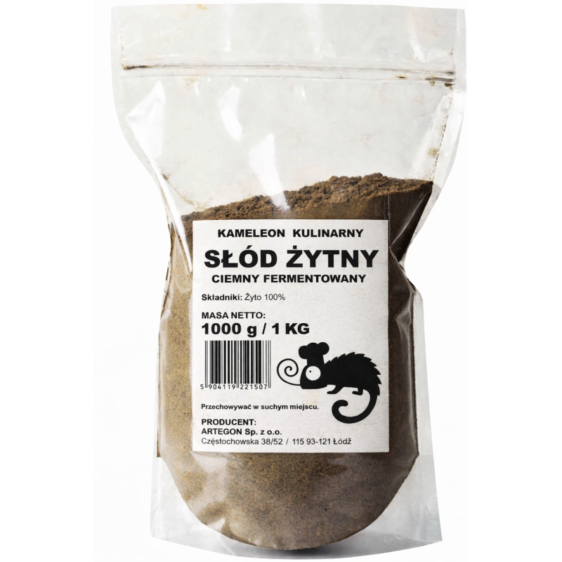 KAMELEON KULINARNY SŁÓD ŻYTNI CIEMNY fermentowany 1kg do