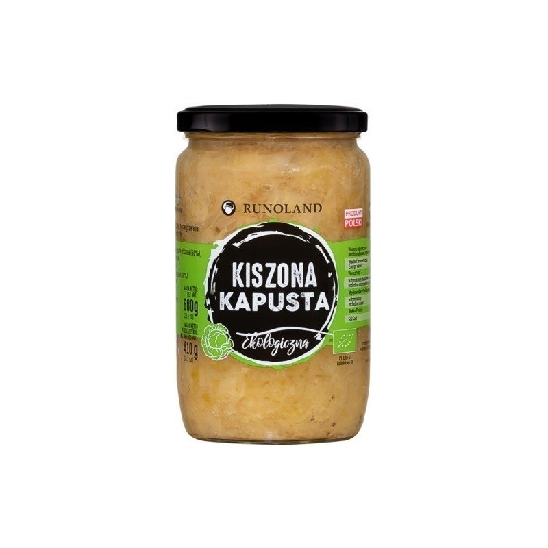 Runoland KAPUSTA KISZONA ekologiczna 680g