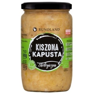 Runoland KAPUSTA KISZONA ekologiczna 680g