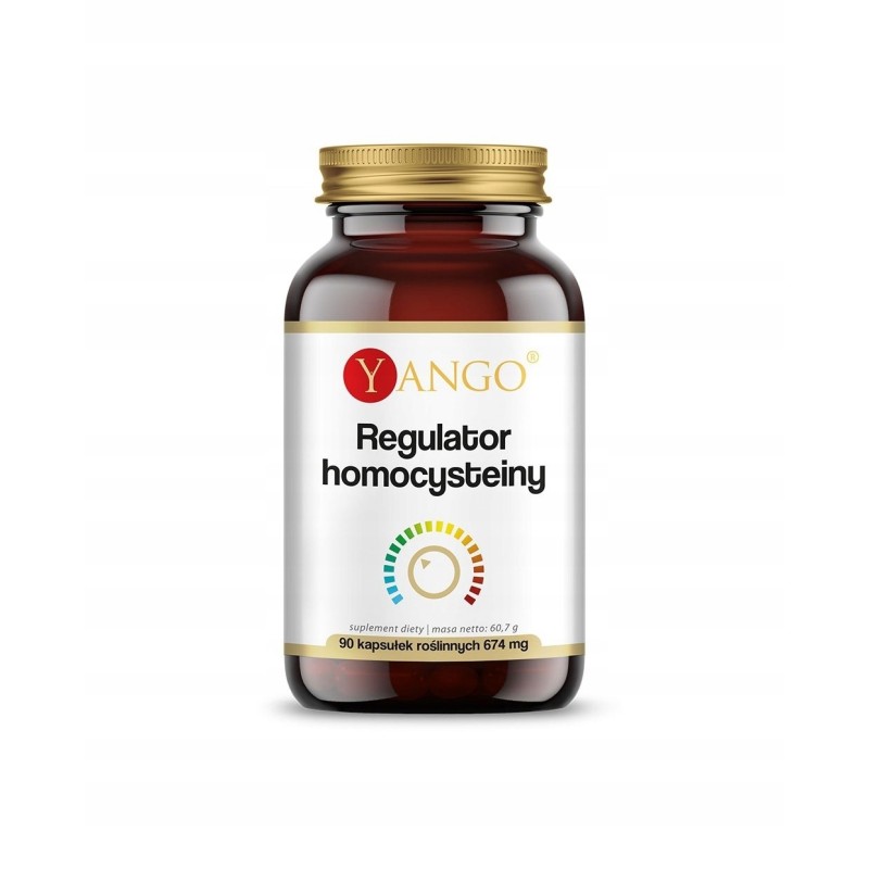 Yango REGULATOR HOMOCYSTEINY BETAINA CHOLINA B12 90 kapsułek
