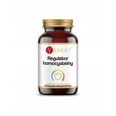 Yango REGULATOR HOMOCYSTEINY BETAINA CHOLINA B12 90 kapsułek