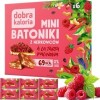 Dobra kaloria MINI BATONIKI z nerkowców TARTA MALINOWA bez