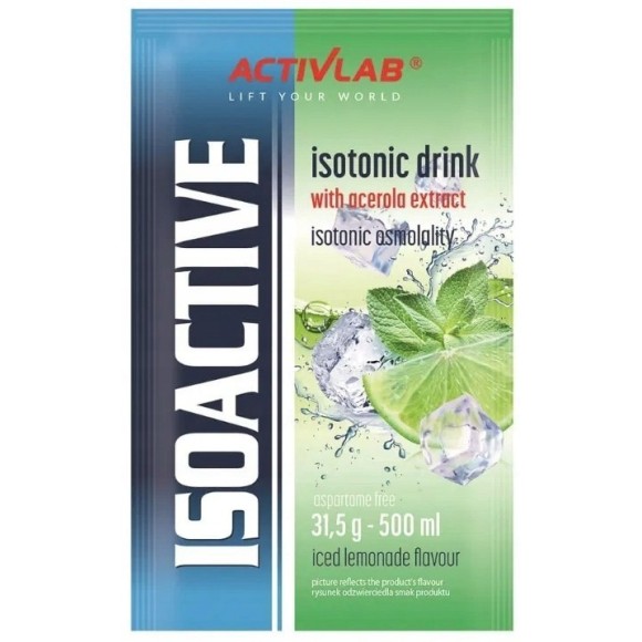 ISOACTIVE Izotonik LEMONIADA   31,5g 1 sztuka nr13