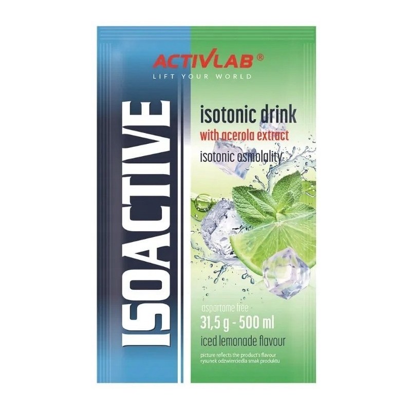 ISOACTIVE Izotonik LEMONIADA   31,5g 1 sztuka nr13