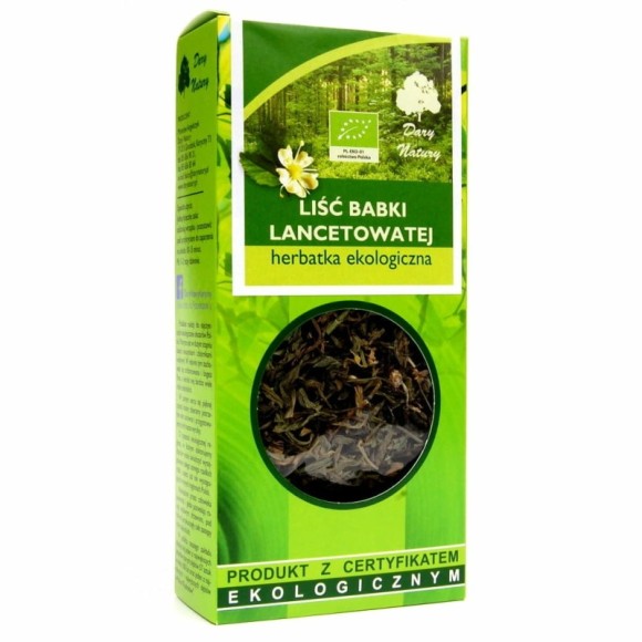 Dary Natury EKO BABKA LANCETOWATA liść babki lancetowatej