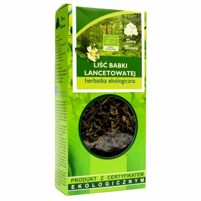 Dary Natury EKO BABKA LANCETOWATA liść babki lancetowatej