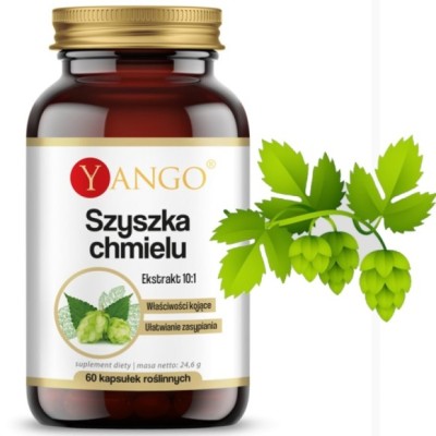 Yango SZYSZKA CHMIELU 60 kapsułek