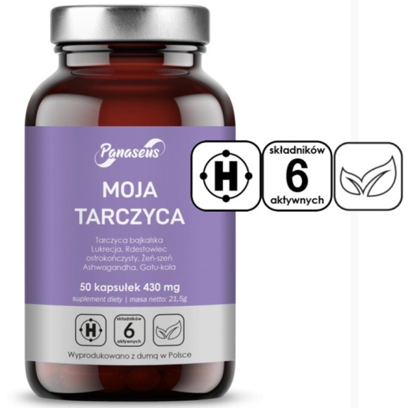 Yango Panaseus MOJA TARCZYCA  430MG żeń-szeń ashwagandha