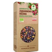 ŻURAWINOWO RÓŻANA herbata owocowa EKO DARY NATURY 100G